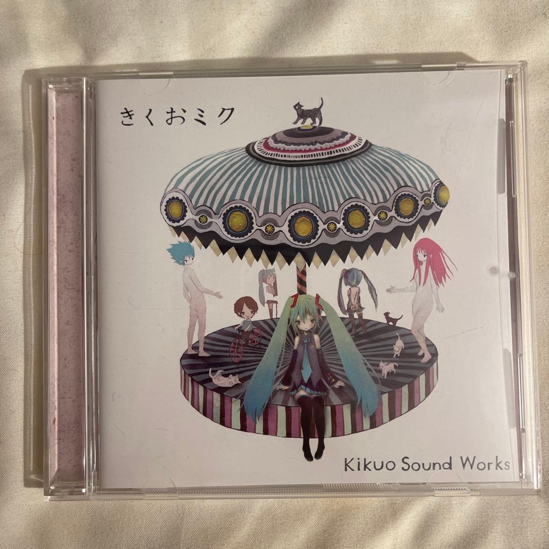 □[廃盤] [帯付き]きくお 「きくおミク」□ ボカロ 初音ミク 1st