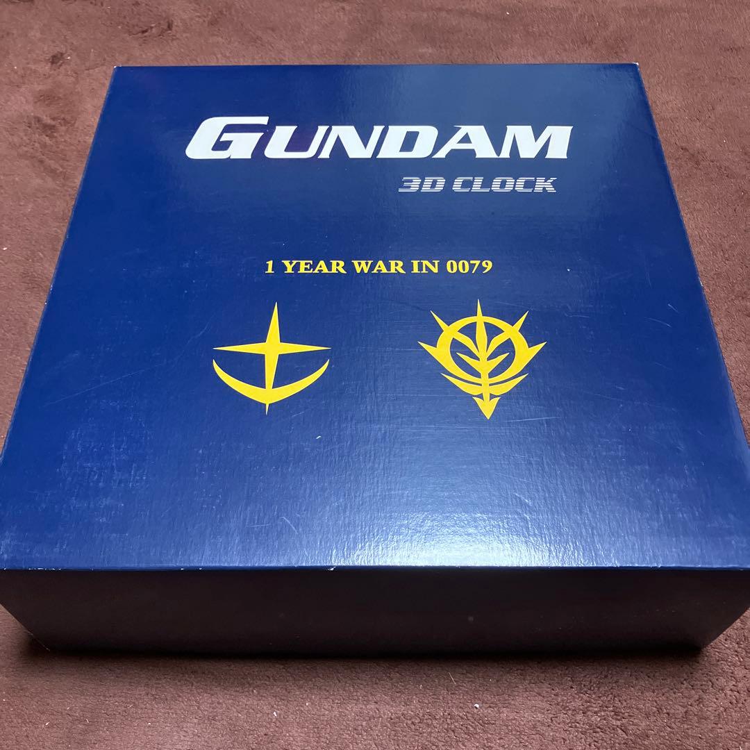 専用です GUNDAM 3DCLOCK 1 YEARWARIN0079 - メルカリ
