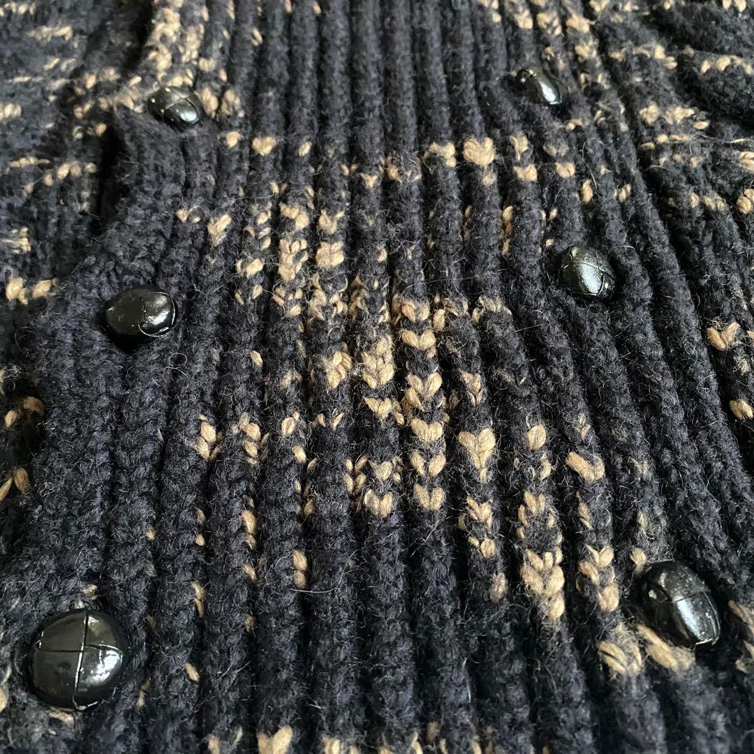 高級感✨ イタリア製 レコパン カウチンセーター ダブルブレスト