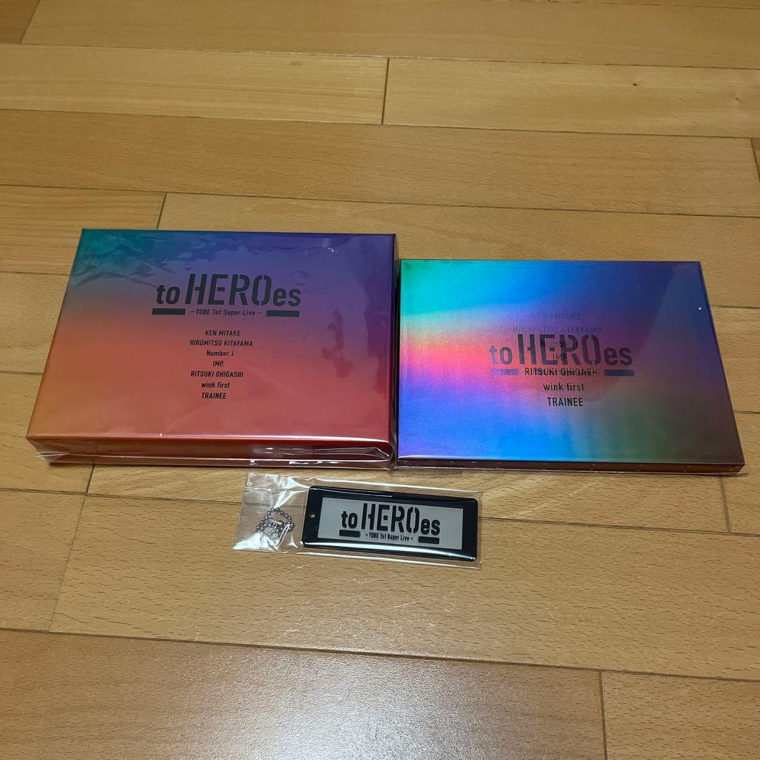 特典付》to HEROes TOBE 1st Super Live2形態セット - メルカリ