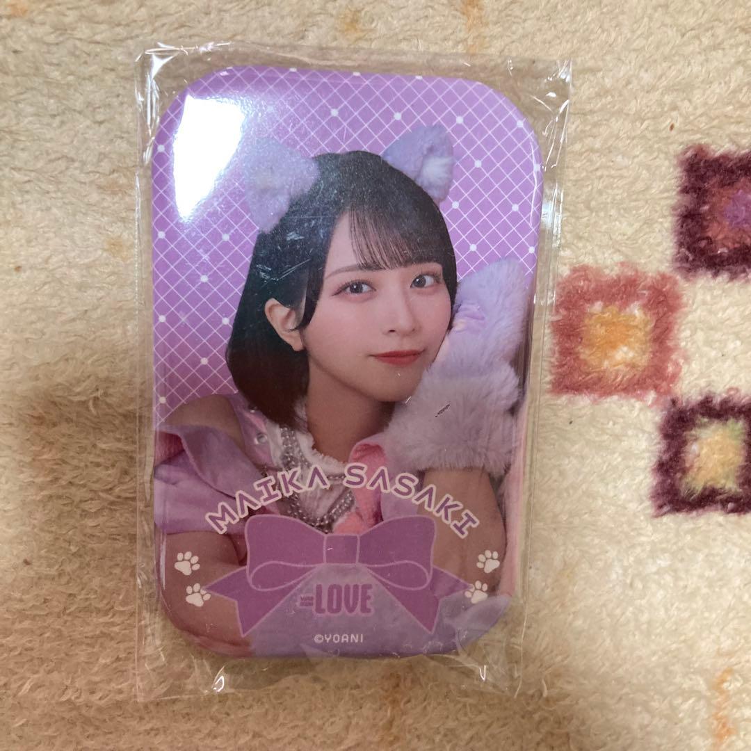 LOVE イコラブ 佐々木舞香 猫衣装 缶バッジ - メルカリ