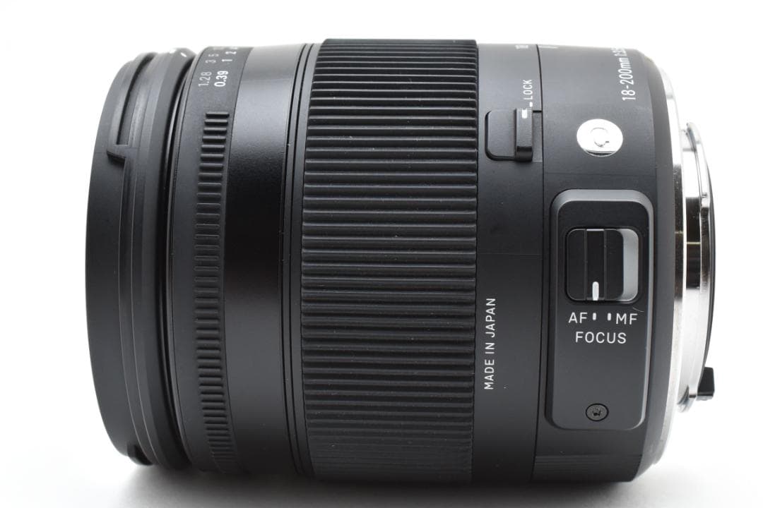 レンズ(ズーム) SIGMA 18-200mm F3.5-6.3 DC MACRO OS HSM