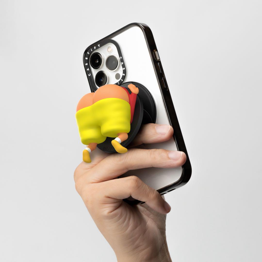 Casetify クレヨンしんちゃん お尻 スマホスタンド ケースティファイ