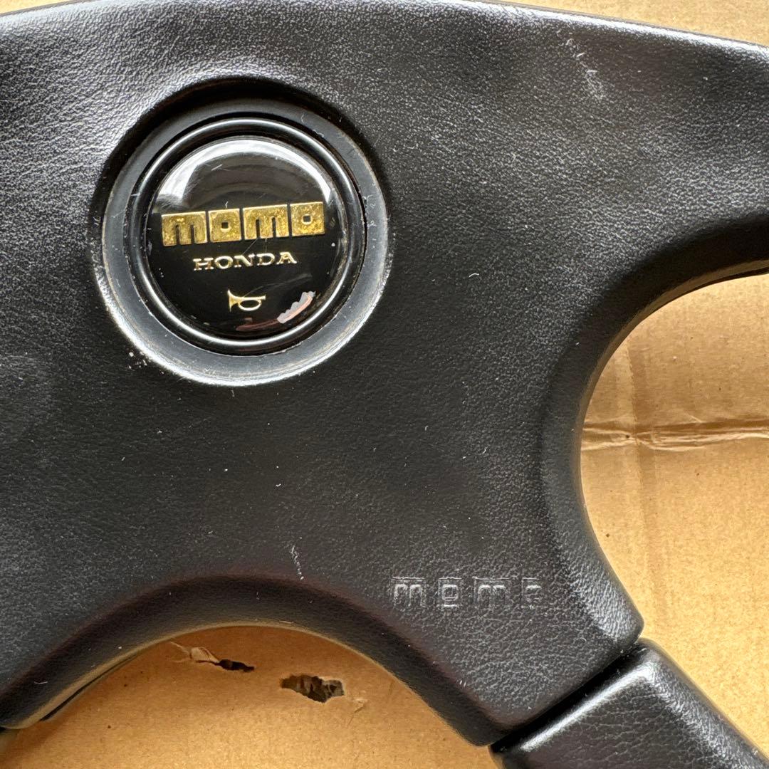 ホンダ純正オプション MOMOステアリング ギブリ モモハンドル 当時物