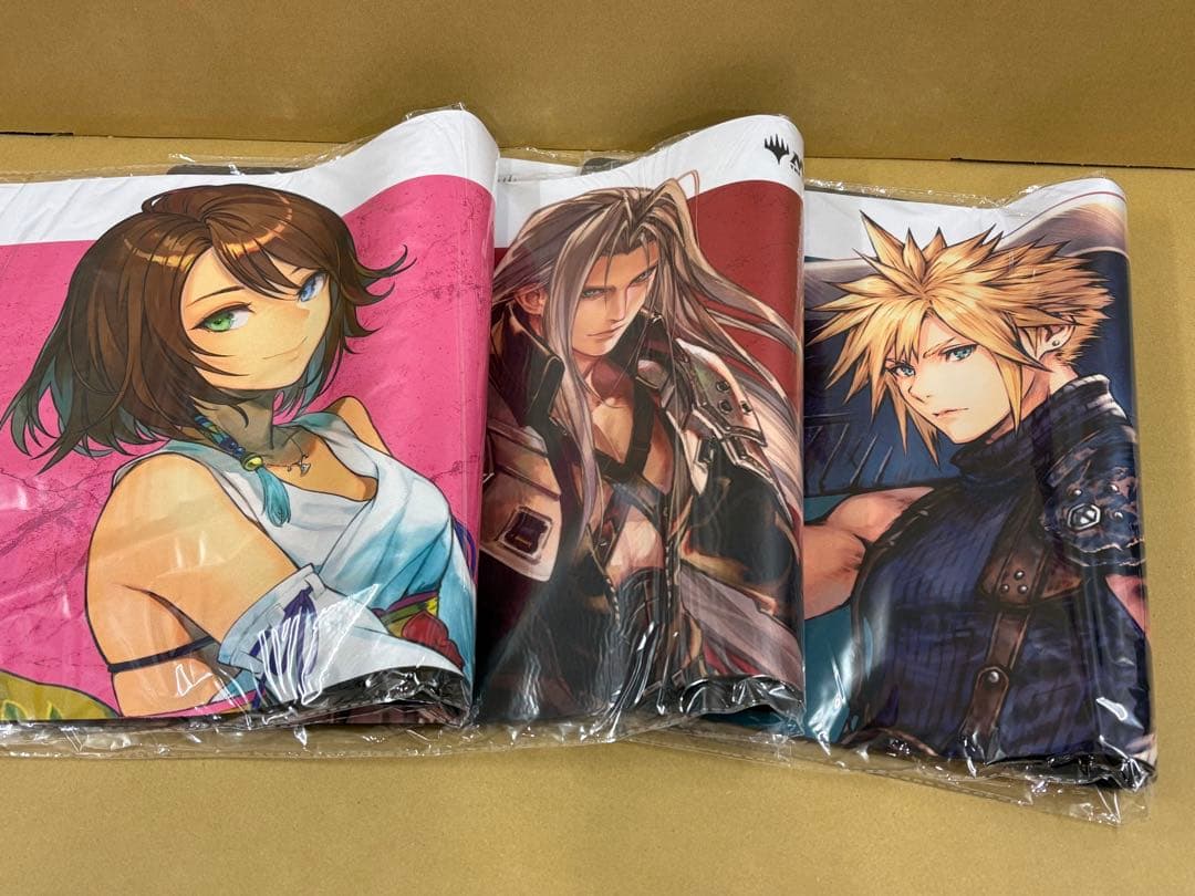 MTG ファイナルファンタジー プレイマット ユウナ、セフィロス、クラウドセット Magic: The Gathering®—FINAL FANTASY™ Yuna, Hope of Spira Playmat