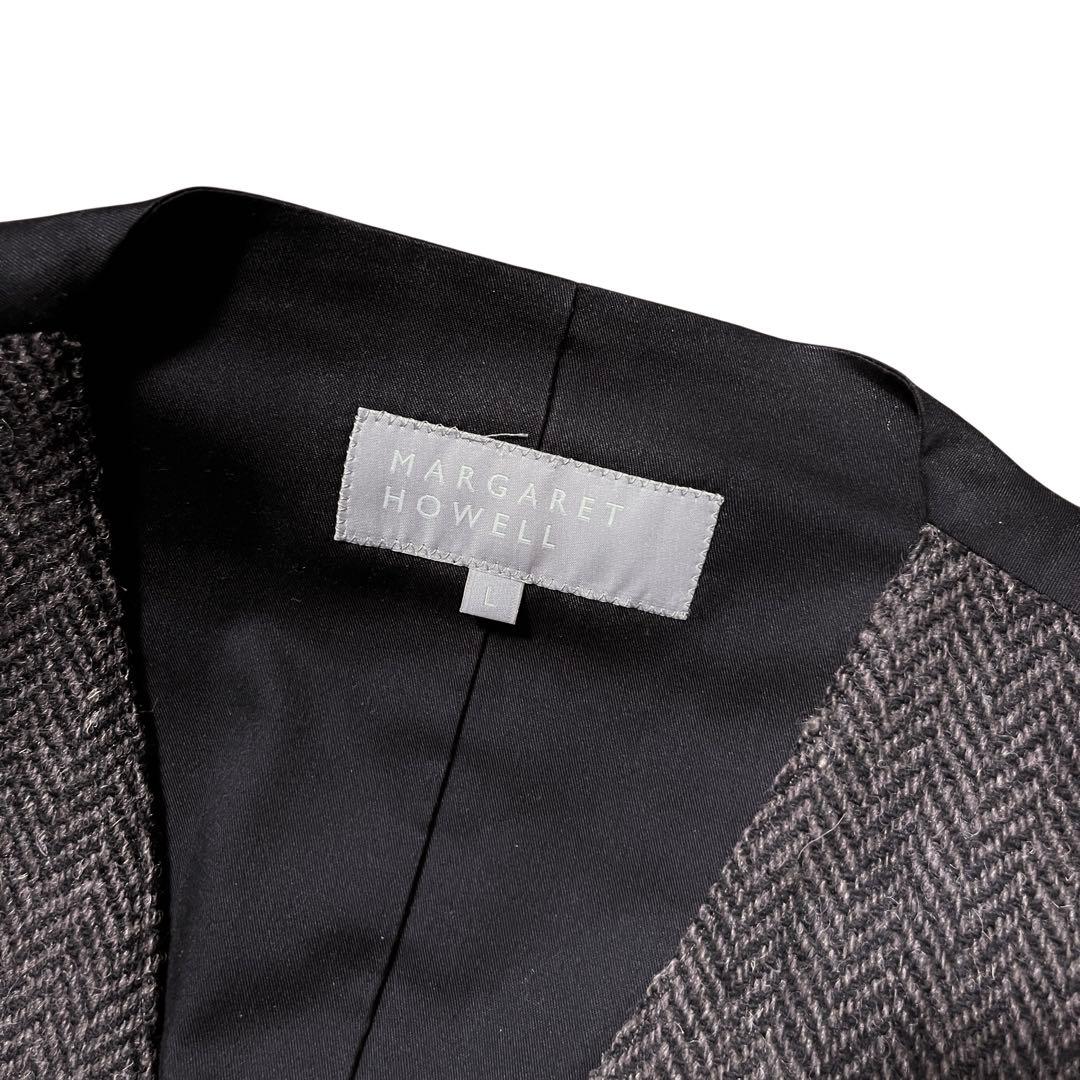 ウエっと様専用 美品 マーガレットハウエル ハリスツイード ジレ