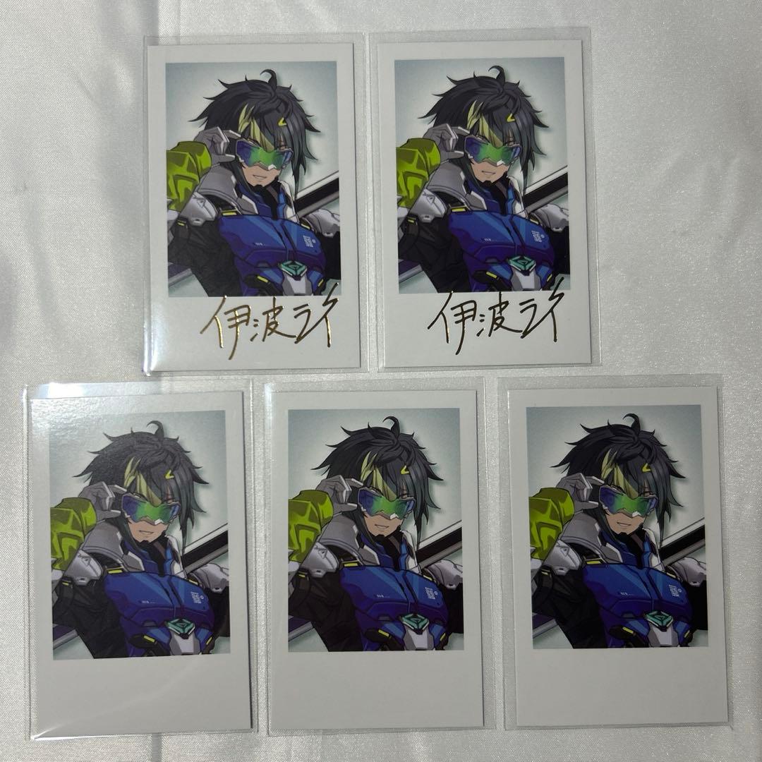 にじさんじ Dytica 伊波ライ 初期 チェキ風カード 箔押し ノーマル