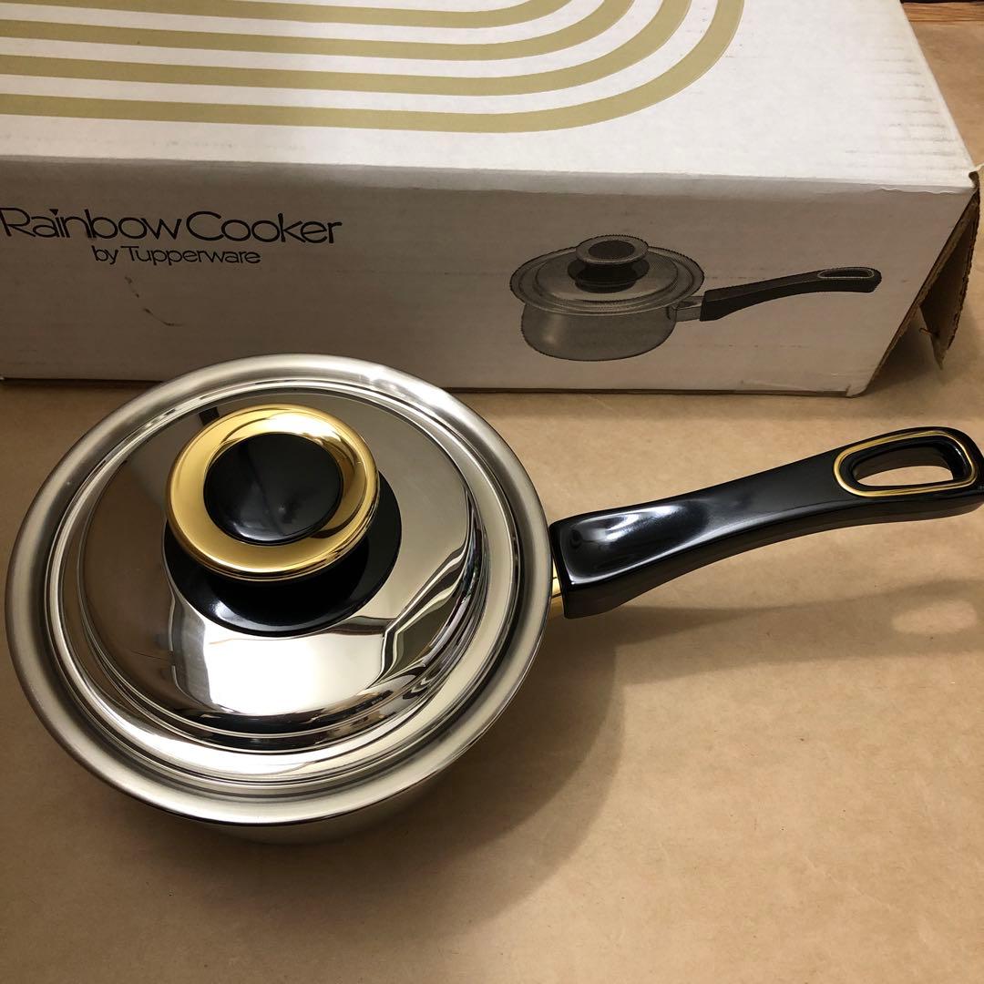 未使用品 タッパーウエア レインボークッカー 13cm片手鍋 - メルカリ