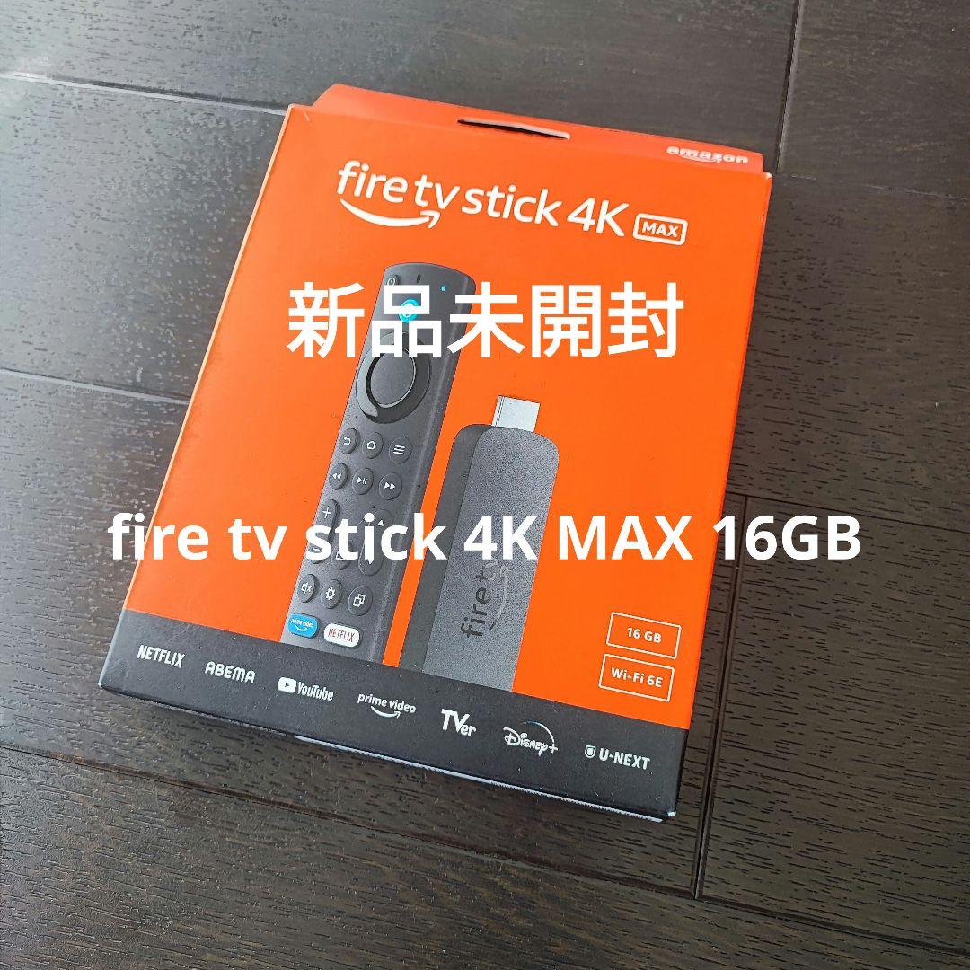 新品未開封 fire tv stick 4K MAX 16GB 第2世代 Amazon Fire TV Stick 4K Max (2nd Gen) Streaming Device with Wi-Fi