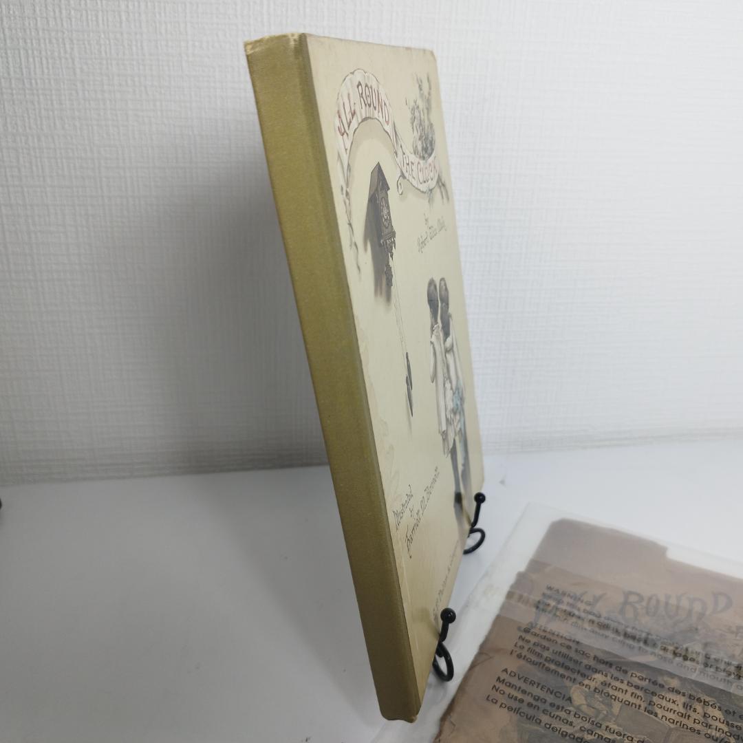 ヴィクトリアン洋書 絵本 ジャンクジャーナル 本 洋書 アンティーク f77E