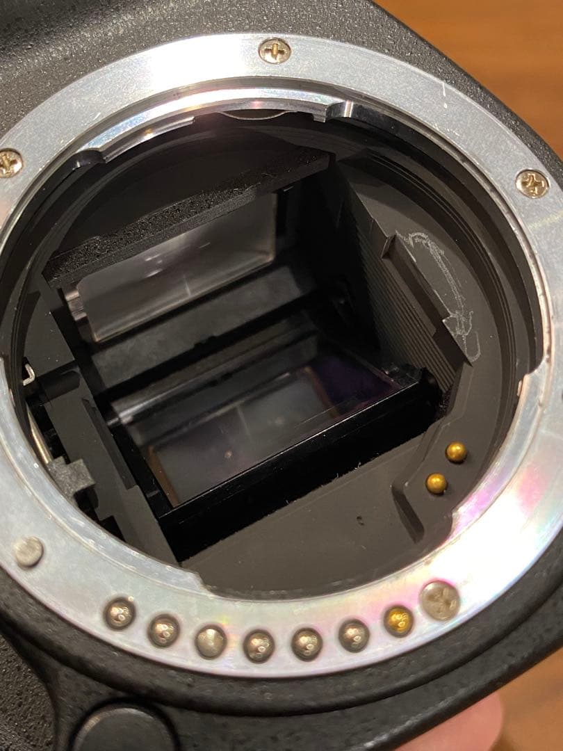 PENTAX K-m CCDデジタル一眼 FA28-80 レンズ付 動作品 デジタルカメラ