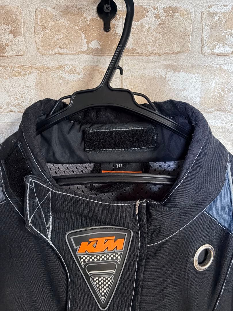KTM バイクジャケット ブラック/オレンジ - メルカリ