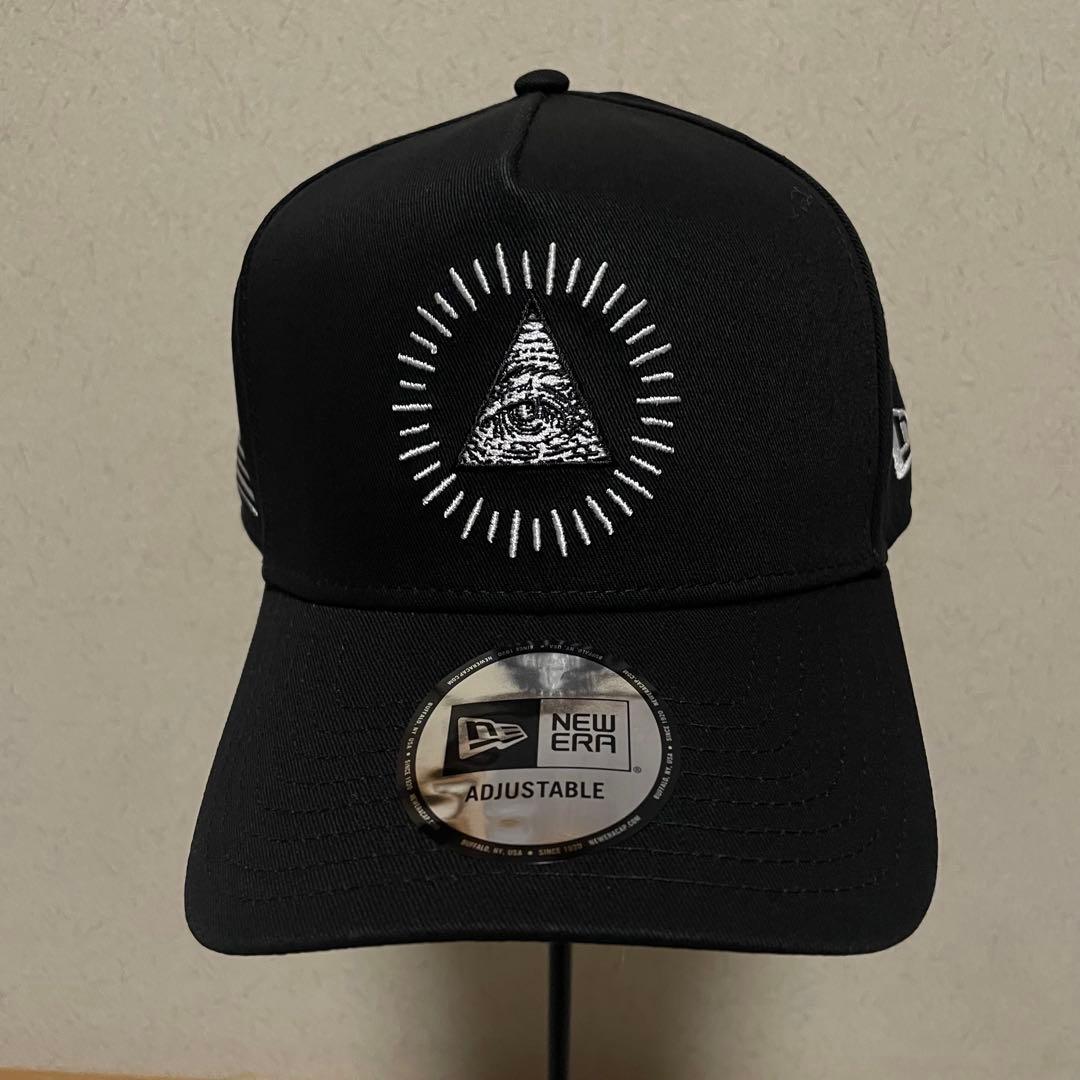 新品激レア NEW ERA ニューエラ フリーメイソン ブラック キャップ 黒白 NEW ERA - 新品激レア NEW ERA ニューエラ フリーメイソン ブラック