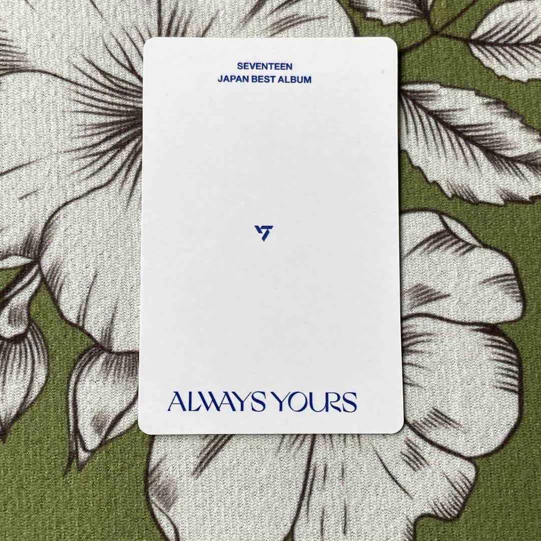 SEVENTEEN ジョンハン ユニバ ALWAYS YOURS 特典 トレカ - メルカリ