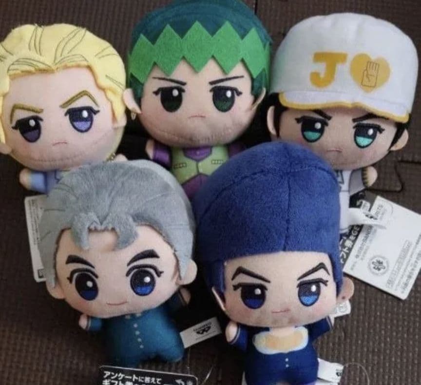 ジョジョの奇妙な冒険 ダイヤモンドは砕けない ちびぐるみ 5種類セット