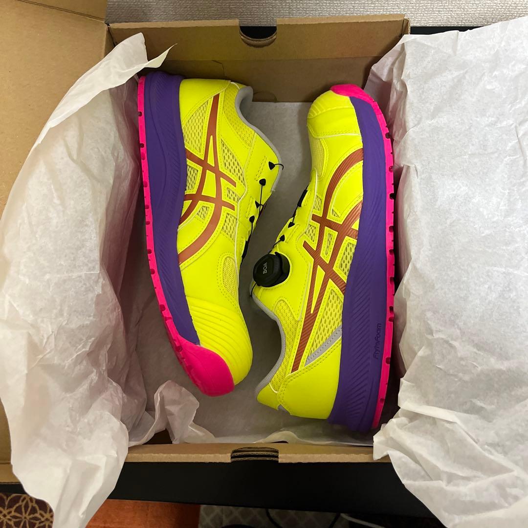 安全靴 ASICS WINJOB CP212 80A LC 27.5cm