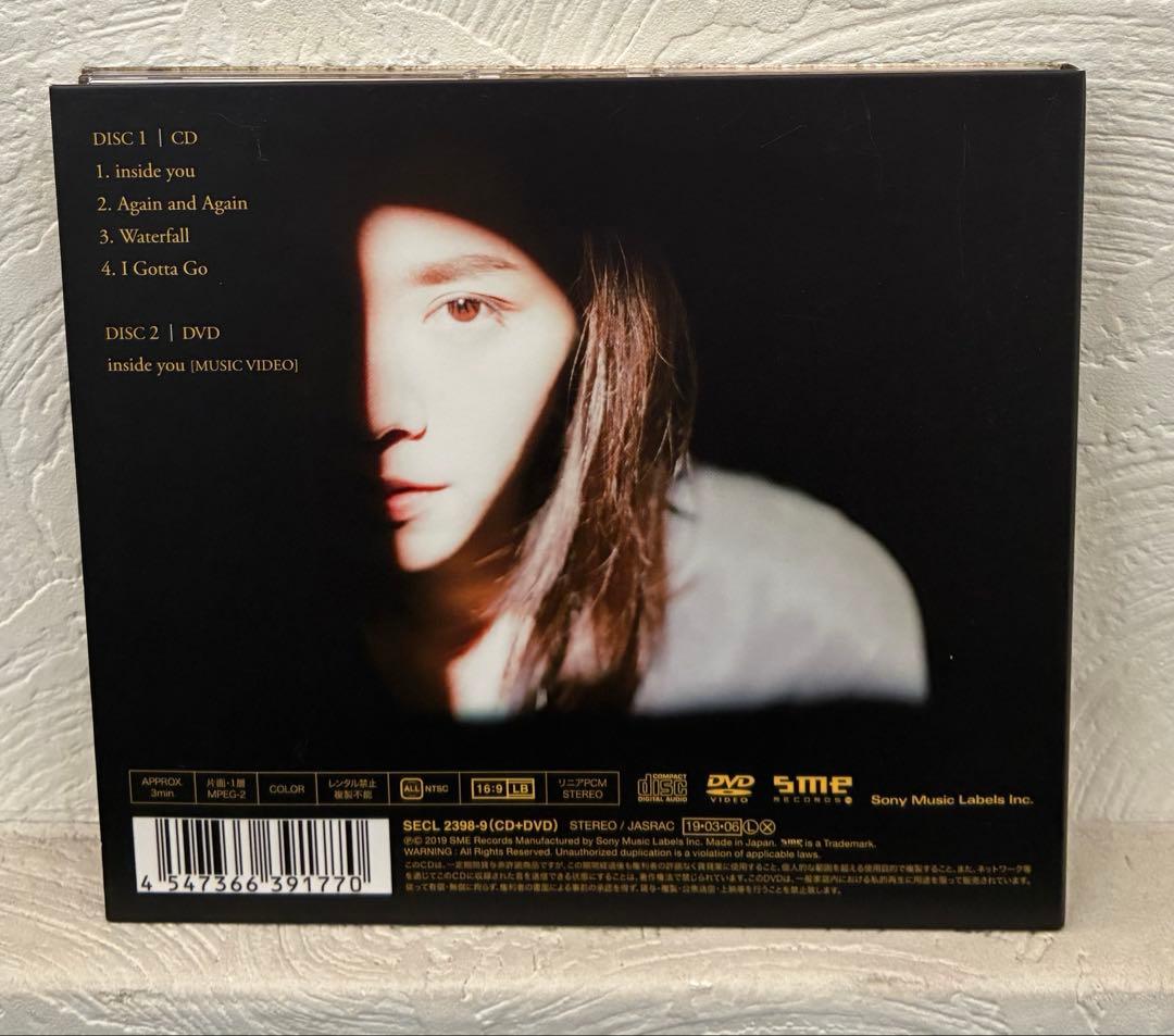 milet ミレイ inside you EP 初回生産限定盤 CD＋DVD - メルカリ