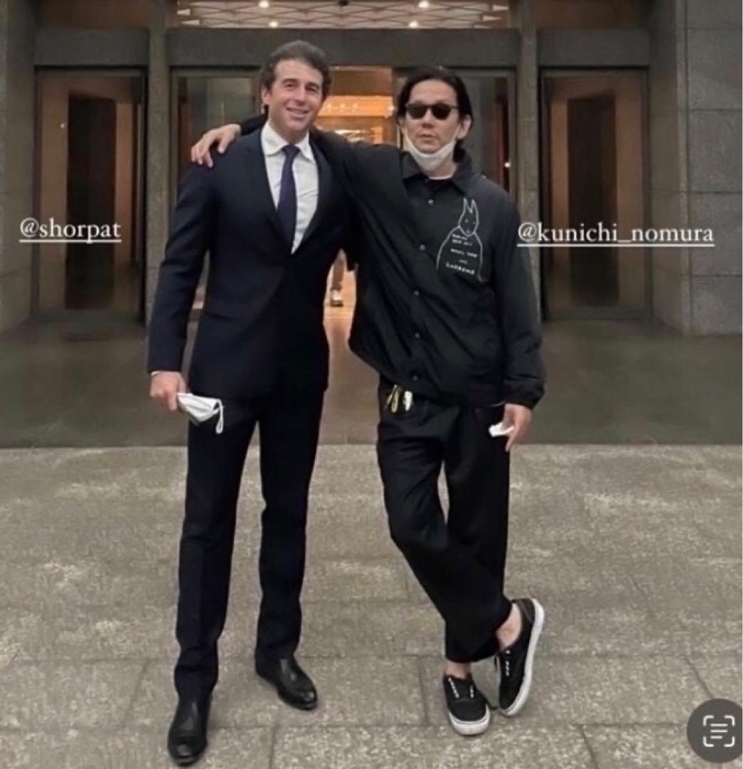 野村訓市着用supreme 22SS GUMMO コーチジャケットノースフェイス