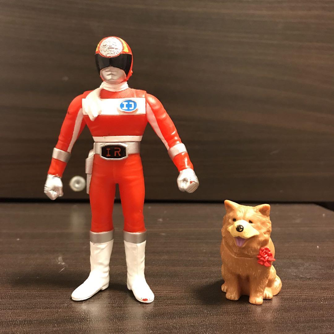 電子戦隊デンジマン デンジレッド デンジ犬アイシー ソフビ - メルカリ
