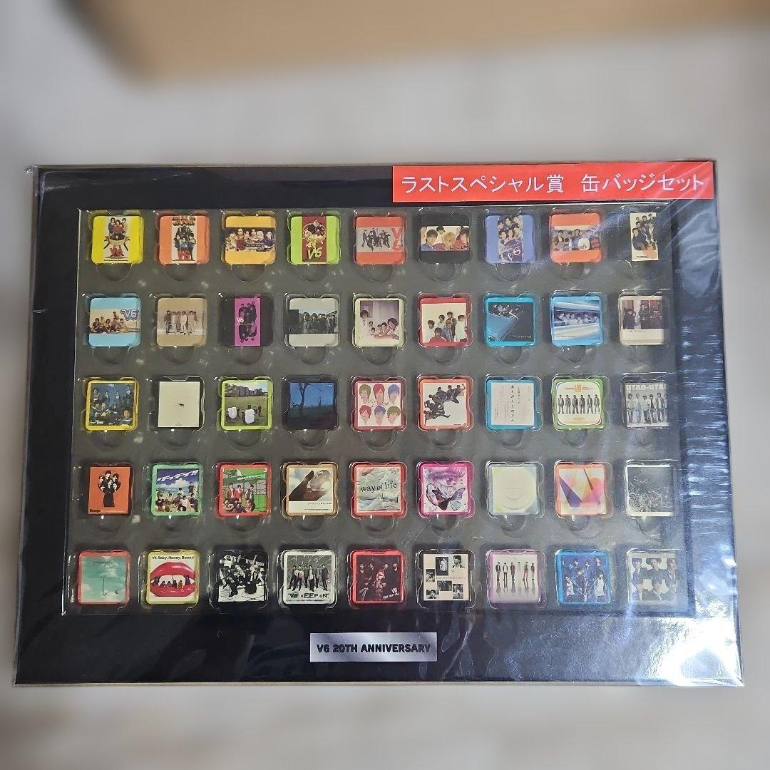 V6 ラストスペシャル賞 缶バッジセット - メルカリ