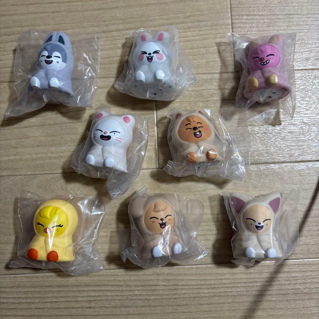 スキズ SKZOOライトマスコット ガチャ 8体セット コンプ コンプリート