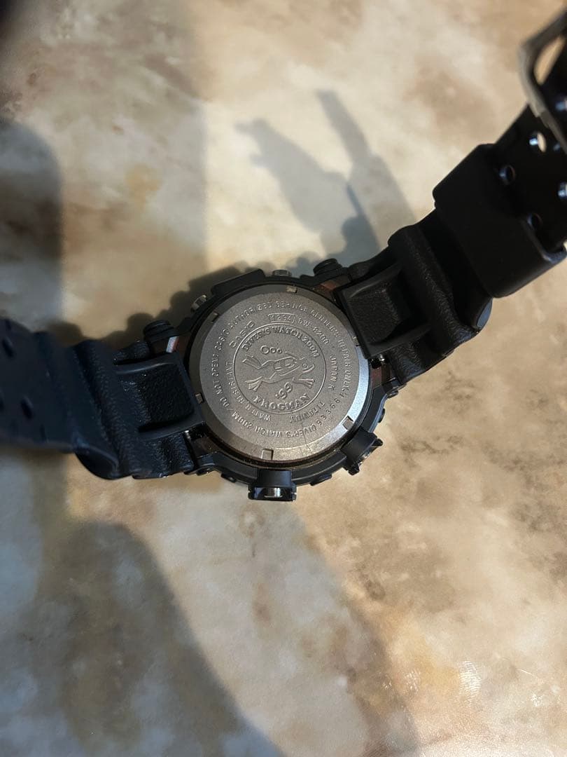 フロッグマン'99 DW-8200ZU-1T ベルト・ベゼル交換 電池切れ - メルカリ