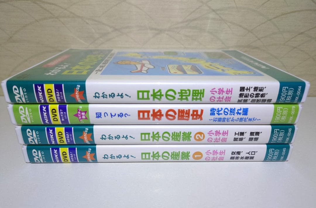 知ってる? わかるよ! Nikk映像 DVD 4本セット／まとめ
