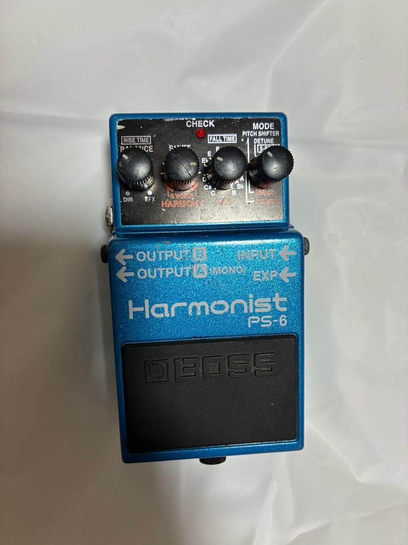 BOSS PS-6 Harmonist ギター　エフェクター Amazon.com: BOSS Harmonist Guitar Pedal (PS-6), Blue : Musical