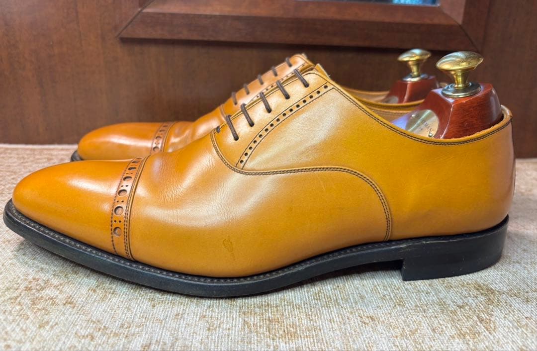 【匠】SCOTCH GRAIN ストレートチップ　26.5EEE 茶