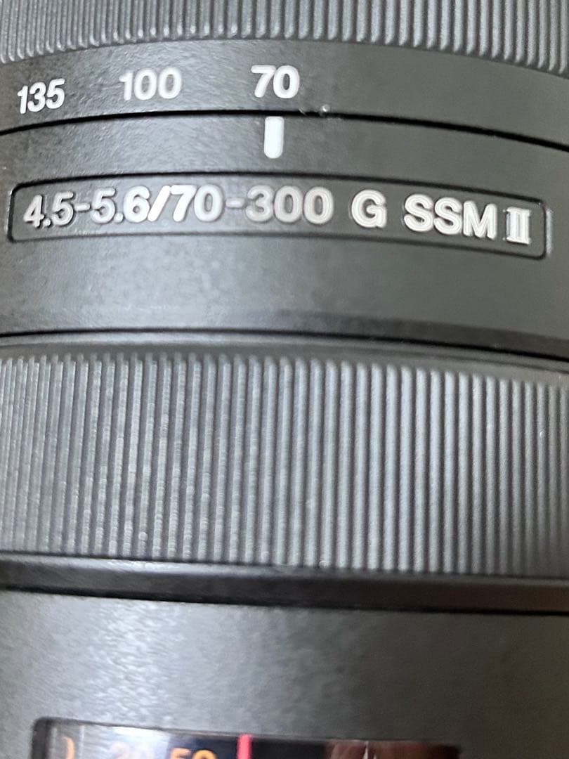 レンズ(ズーム) SONY 70-300mm F4.5-5.6 G SSM II