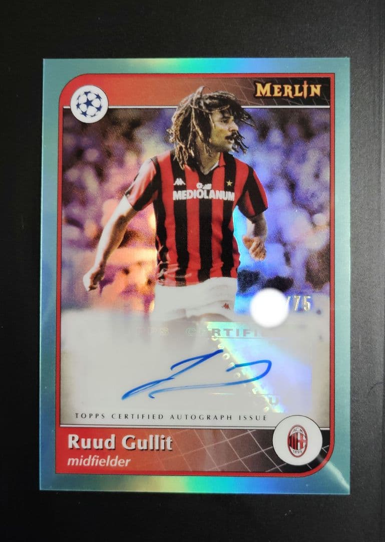 世界75枚限定】topps MERLIN ルート・フリット 直筆サイン - メルカリ