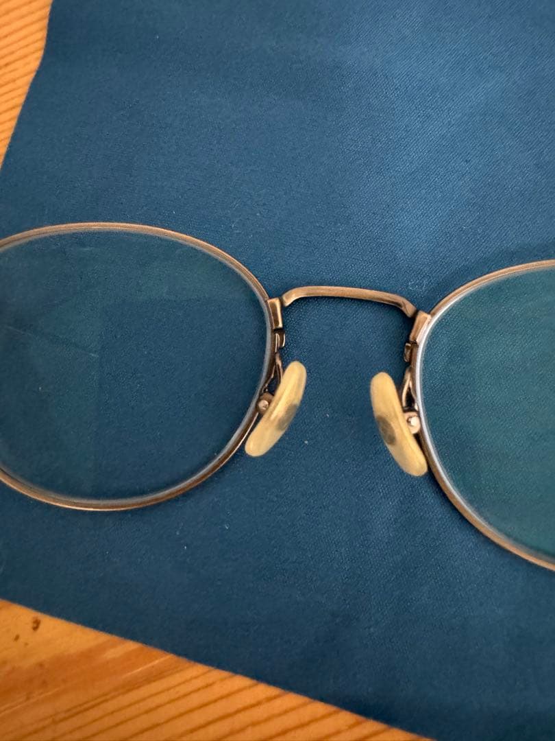 大豆田とわ子 岡田将生着用 999.9 S-145T アンティークゴールド 眼鏡