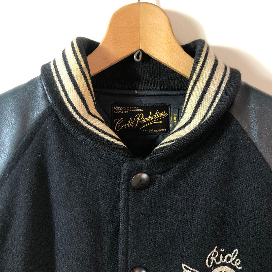 COOTIE クーティー スタジャン レザー ジャケット ジャンバー 中古