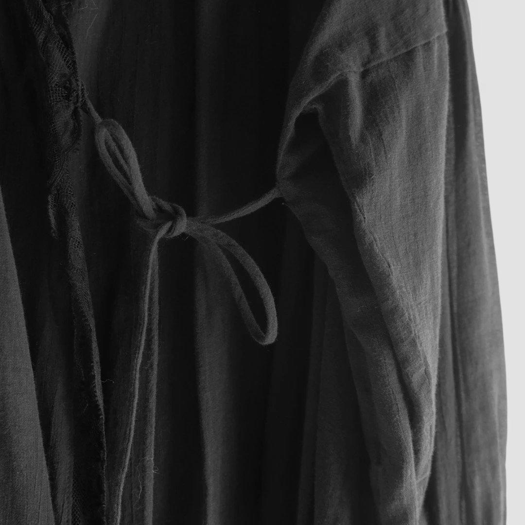 TOWAVASE トワヴァーズ コットンボイル レース付きカシュクール - メルカリ