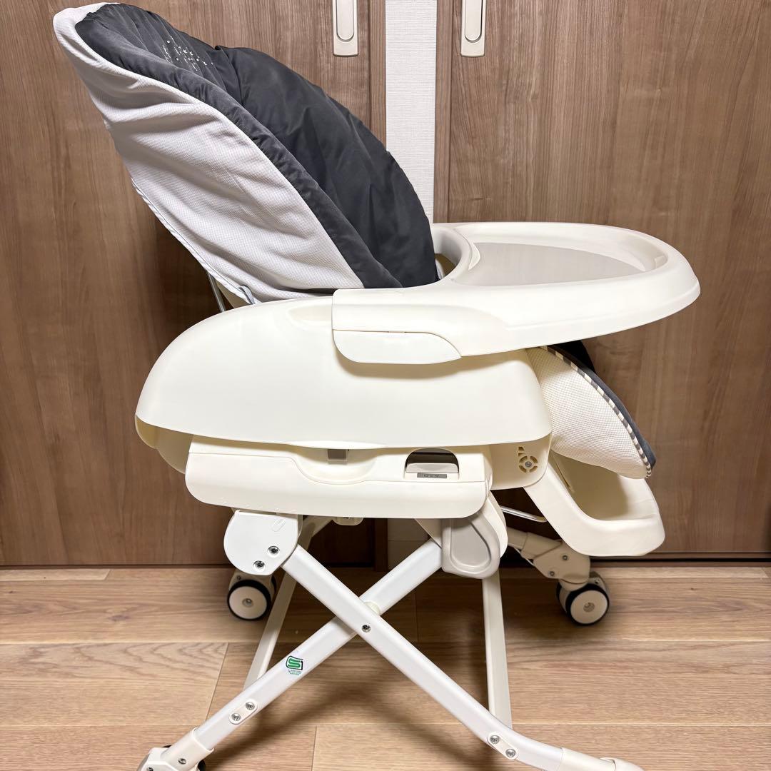 極美品✨コンビ ハイローチェア ネムリラ FF セサミグレー 手動