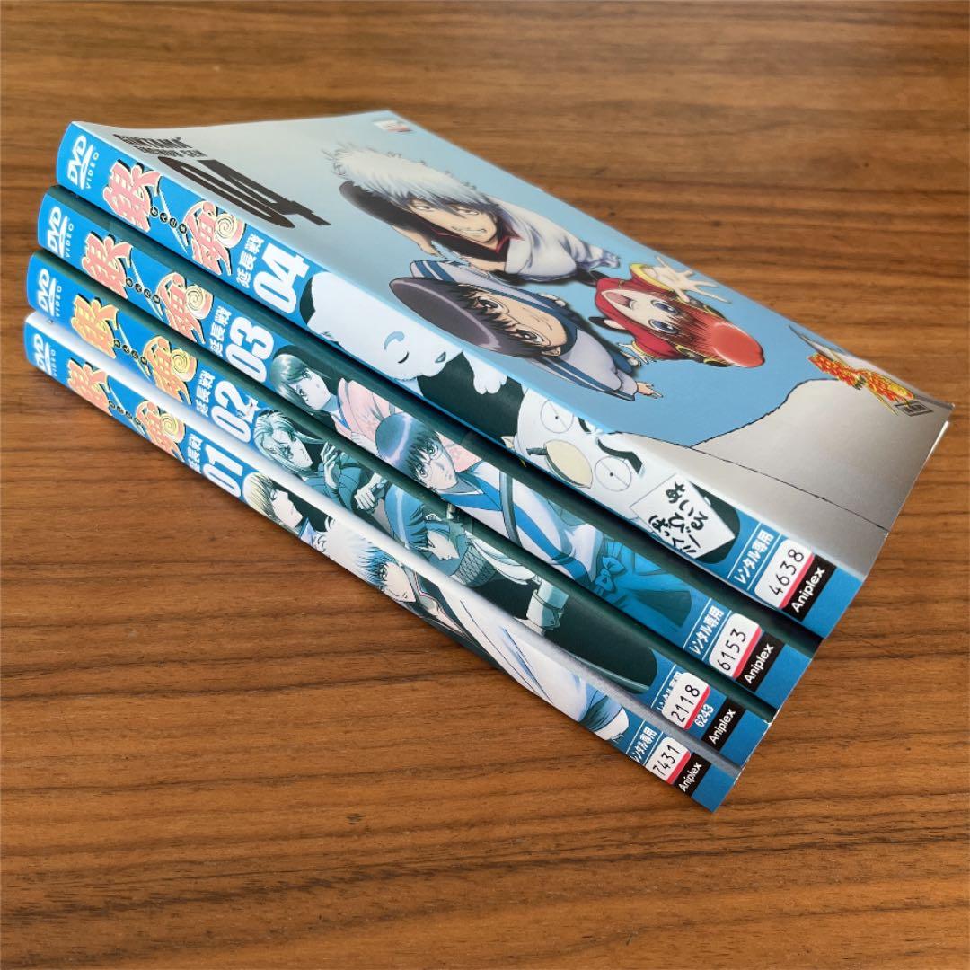 銀魂´ 延長戦 全4巻 DVD 全巻セット - メルカリ