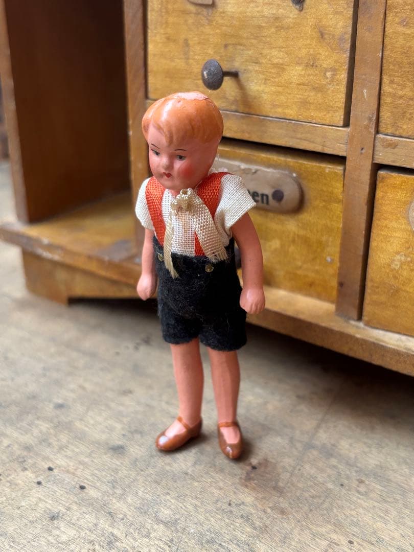 アンティーク ドールハウス オールビスクドール ミニチュア hertwig