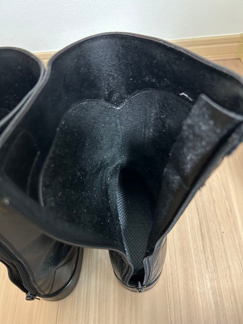 DUSHレーシング　26.0cm 本革　特攻ブーツ　当時物　トーヨコ　クシタニ