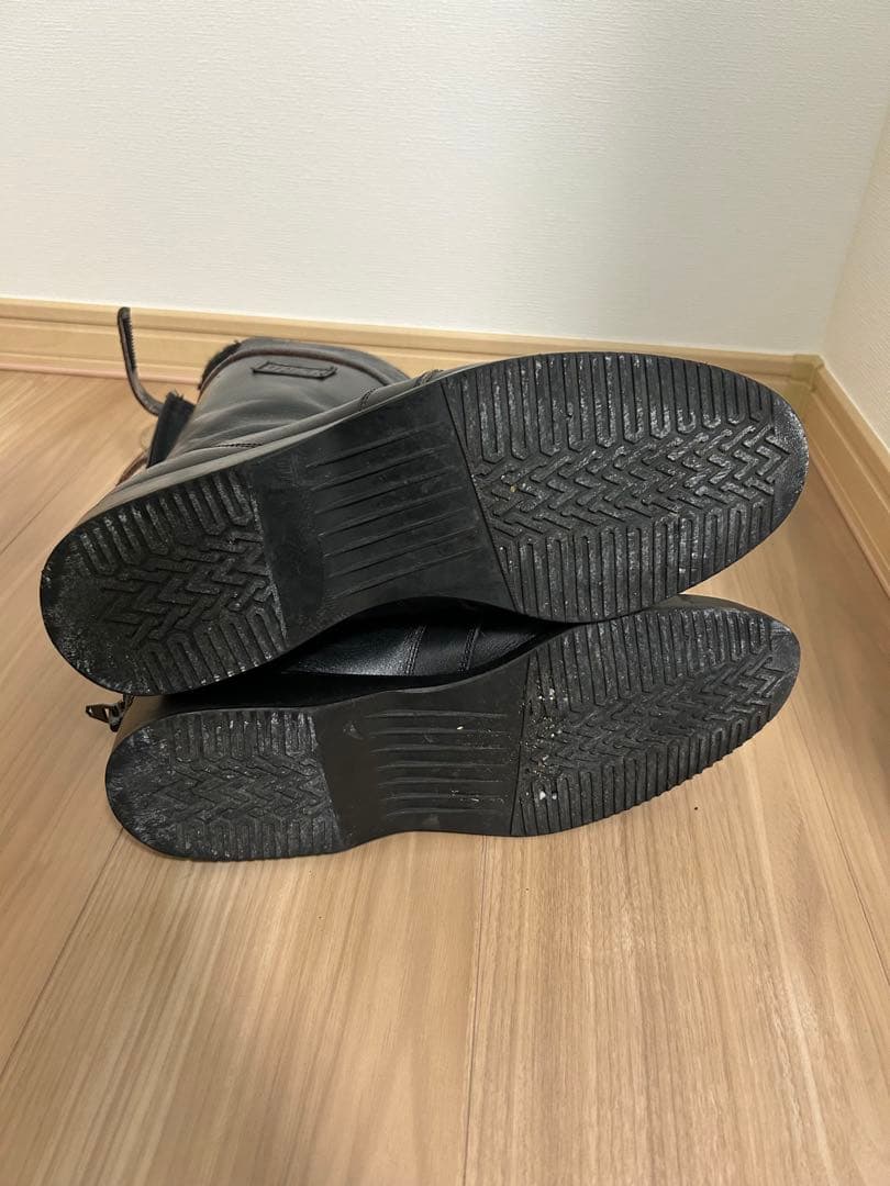 DUSHレーシング　26.0cm 本革　特攻ブーツ　当時物　トーヨコ　クシタニ