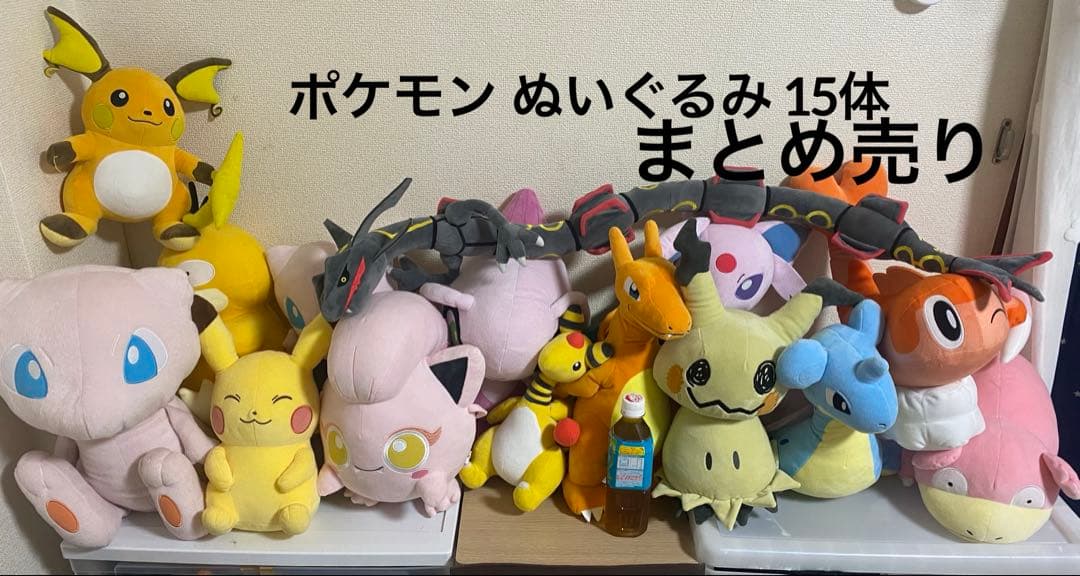 ポケモン ぬいぐるみ 15体 まとめ売り ポケモン ぬいぐるみ まとめて ② 15体セット ポケットモンスター