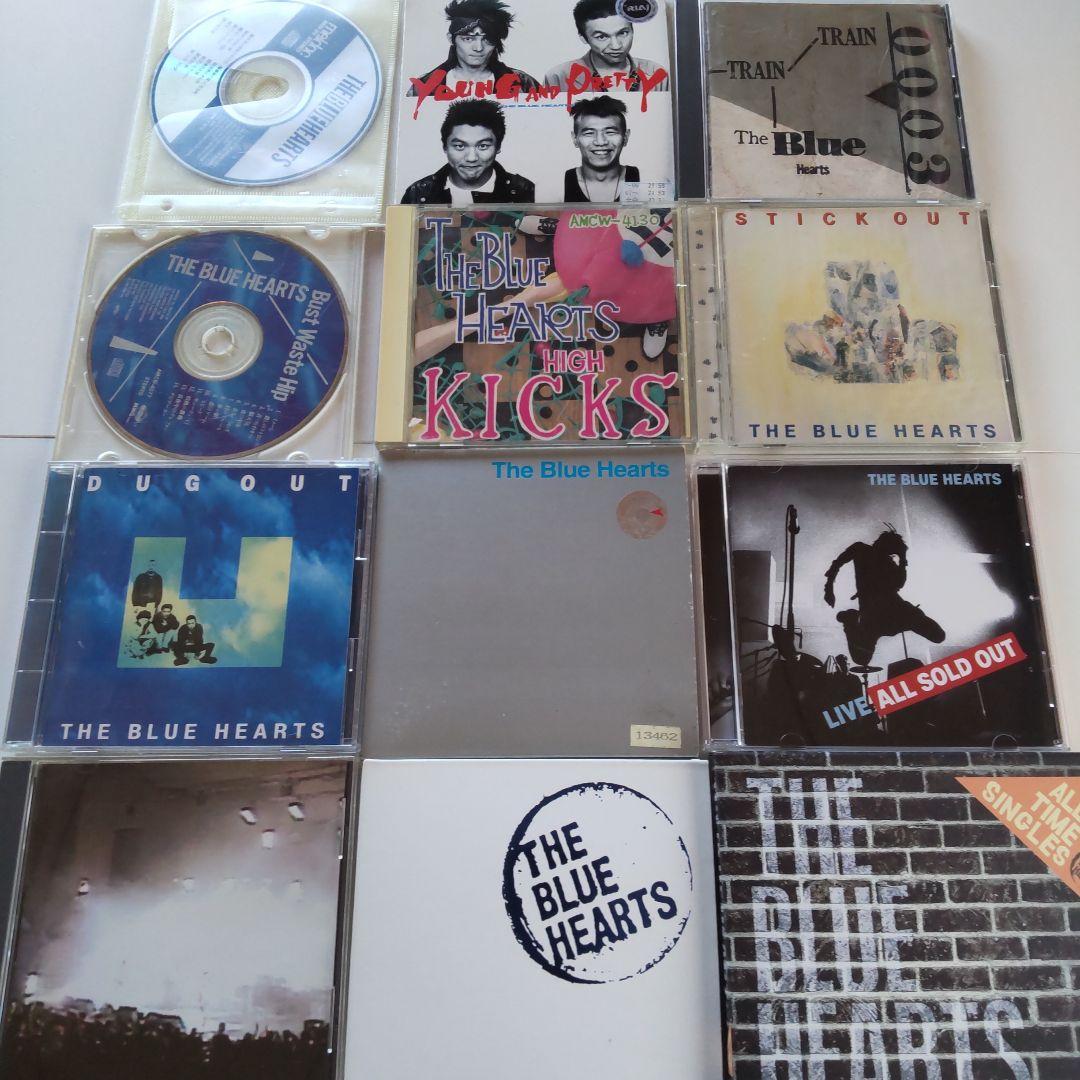 THE BLUE HEARTS アルバム・ライブアルバム・シングルセット THE BLUE HEARTS アルバムカセットテープ×公式ジャケットデザインT