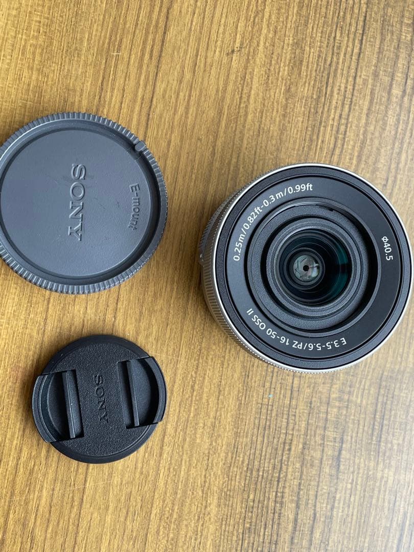 最新美品Sony 希少品 銀色 E3.5-5.6/PZ 16-50 OSS II