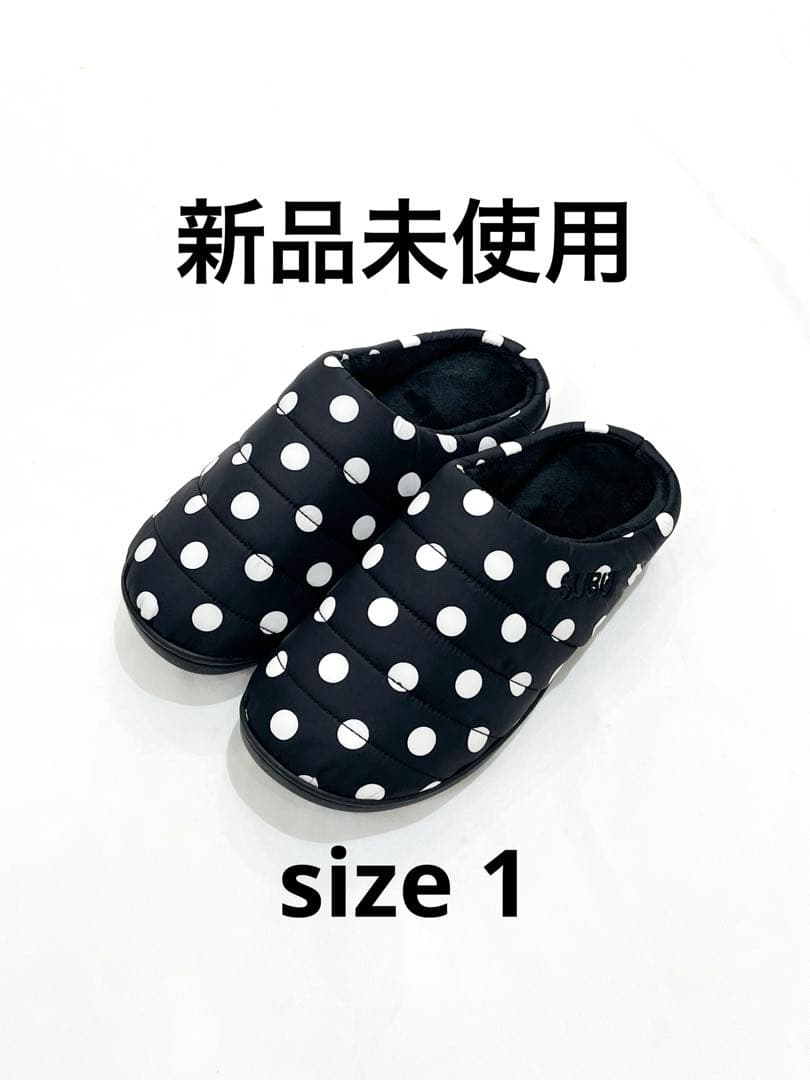 新品未使用　SUBU スブ　ドット　size 1 スブ SUBU SUBU 冬サンダル （ドット） -靴＆ファッション通販