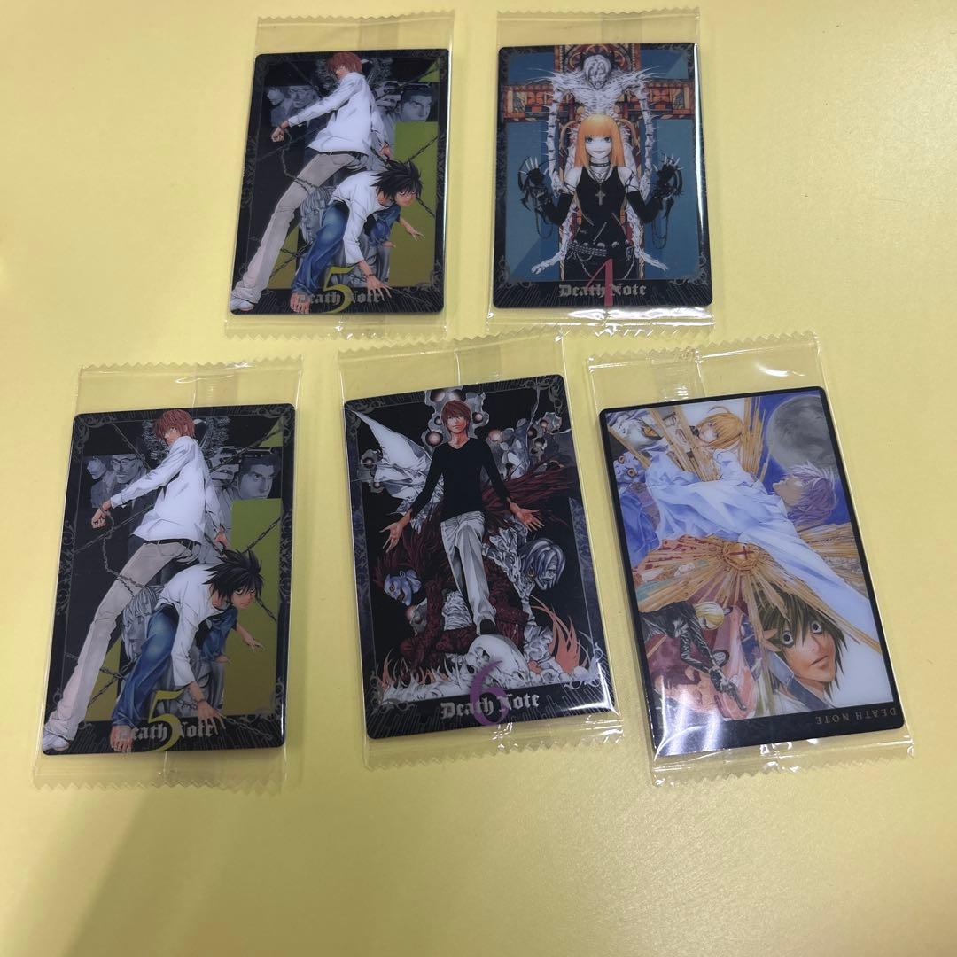 デスノート キャラクターカード 5枚セット - メルカリ