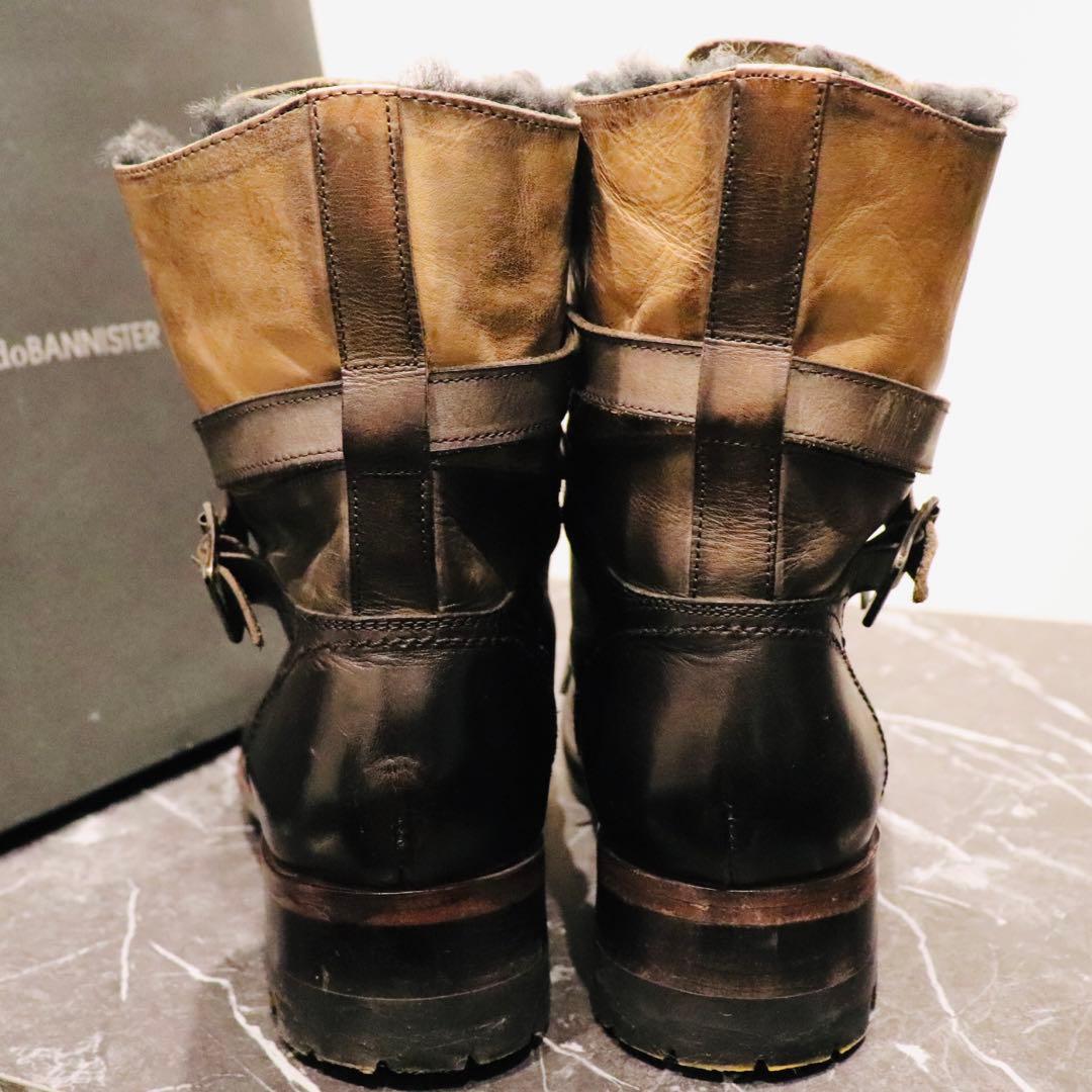 alfredoBANNISTER アルフレッドバニスター ボア付きブーツ 41