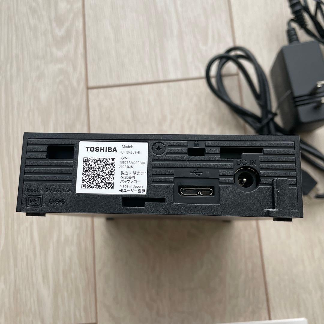 TOSHIBA Canvio Desktop 2.0TB 外付けハードディスク