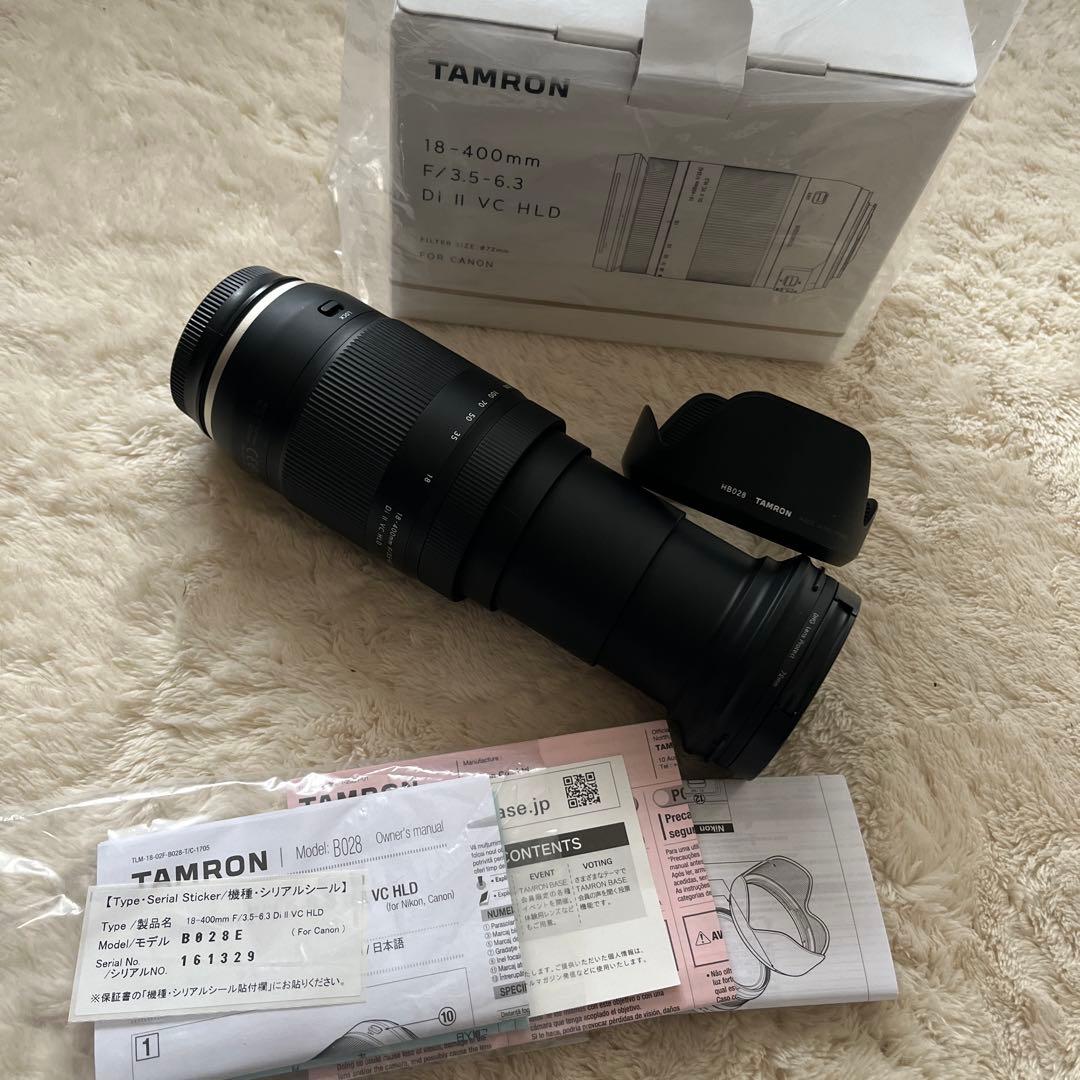 タムロン18-400 Canon TAMRON