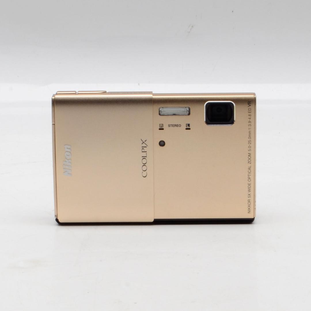 Nikon COOLPIX S100 ゴールド コンパクトデジカメ タッチ操作