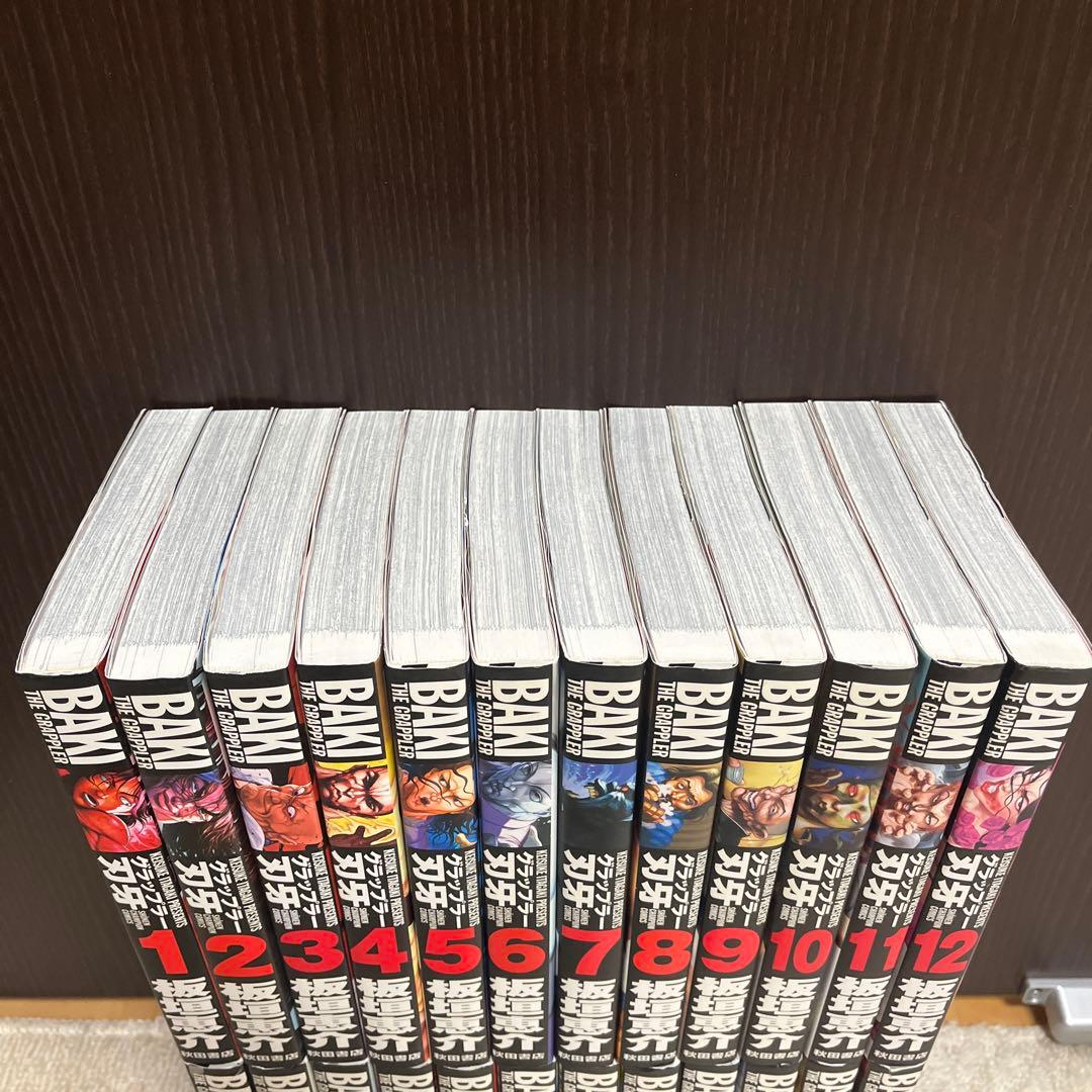 ✨グラップラー刃牙 完全版✨板垣恵介✨全24巻✨全巻初版✨比較的美品