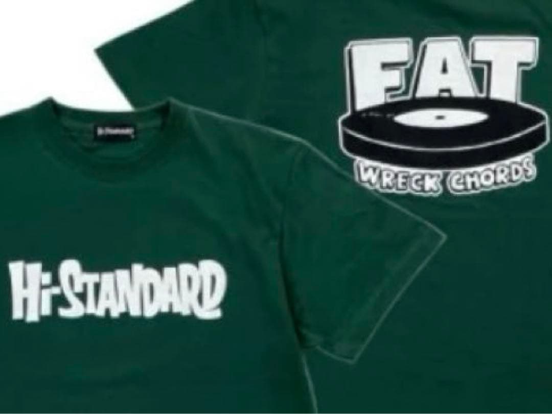 Hi-STANDARD×FAT LOGO Tシャツ2枚セット販売 - メルカリ